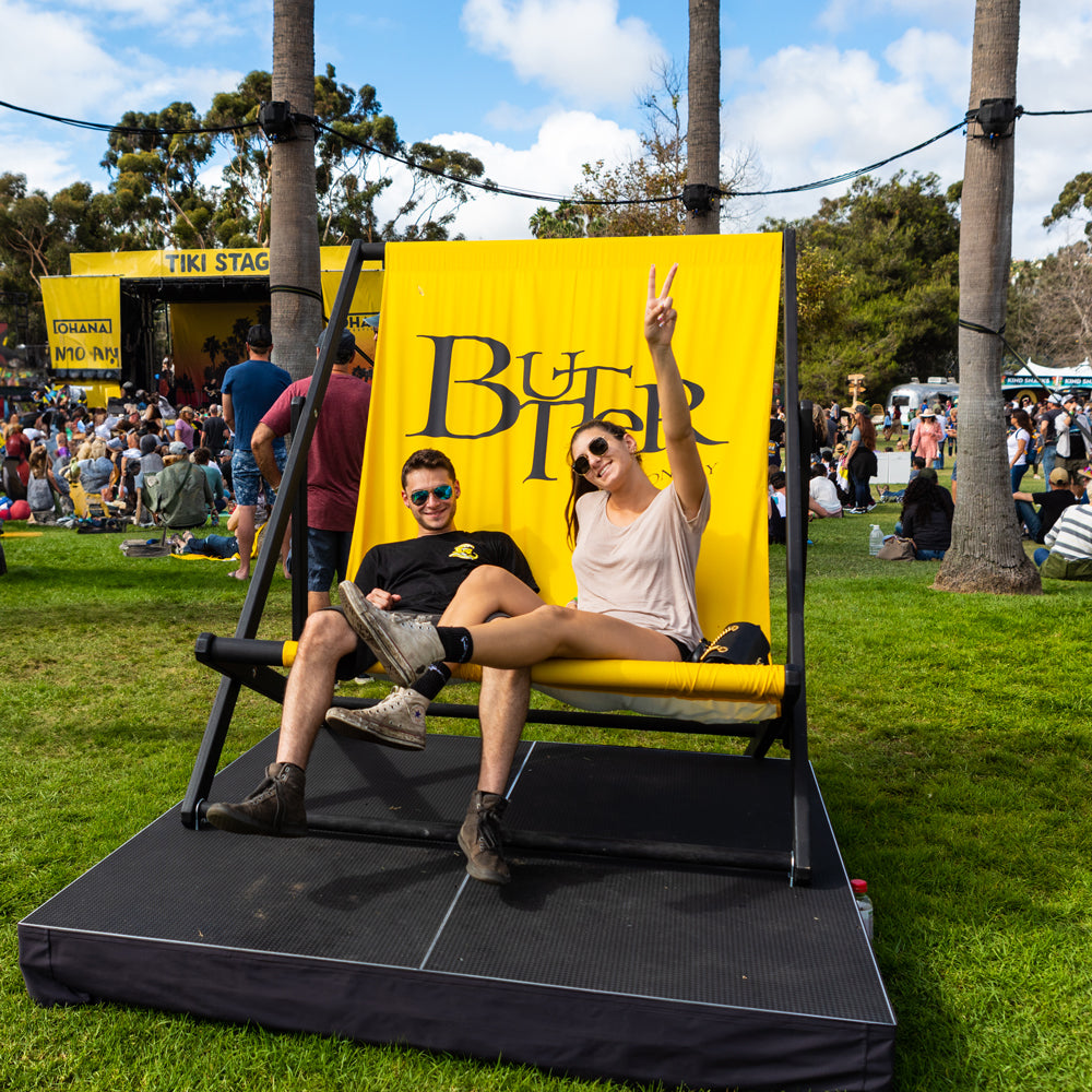 Giant Custom Printed Deckchair