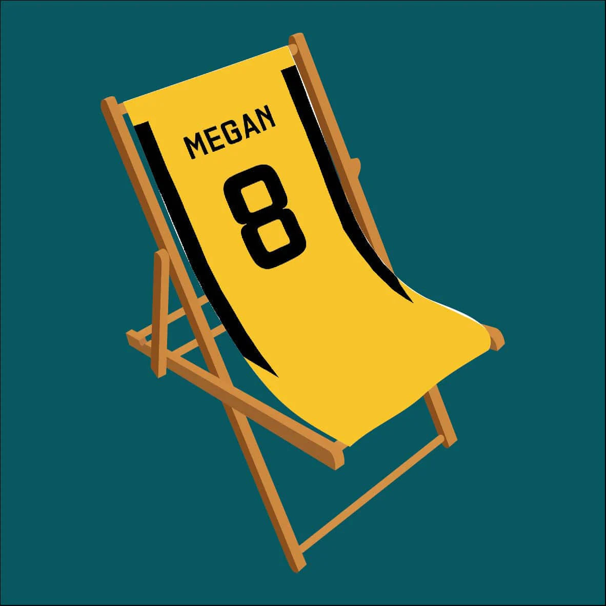 Wolves deckchair