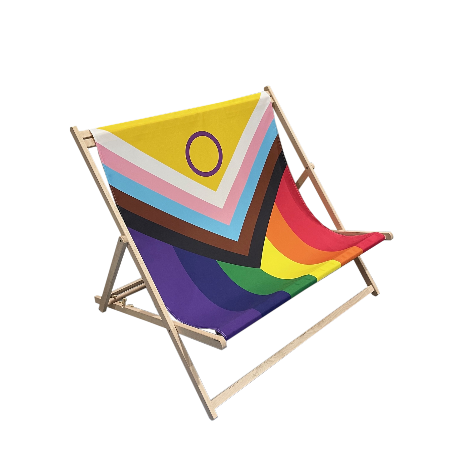 Personalised double seater deckchair