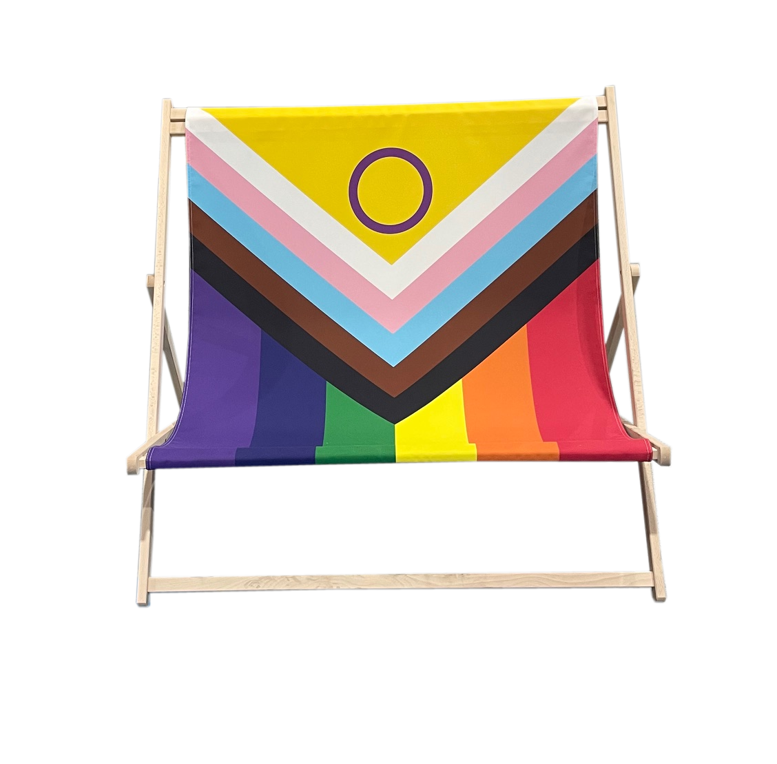 Personalised double seater deckchair