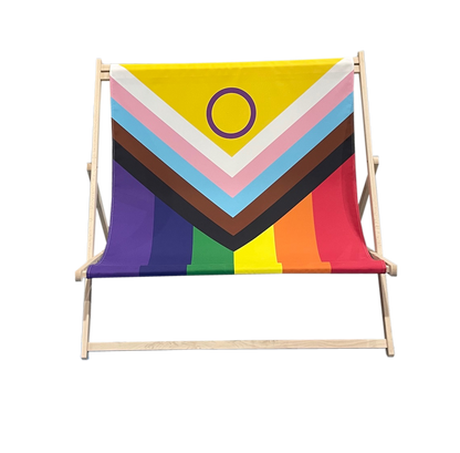 Personalised double seater deckchair