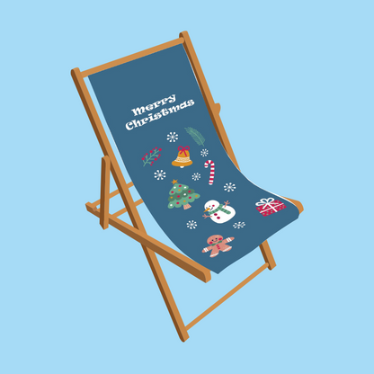 Christmas deckchair 