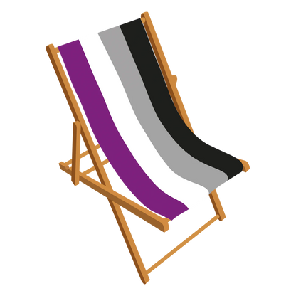 Asexual Pride Deckchair