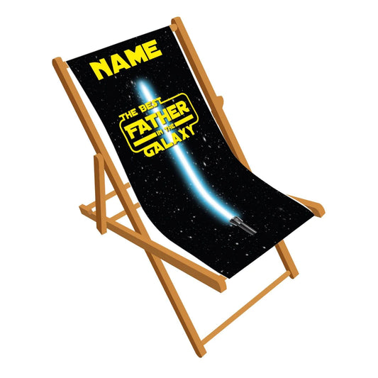 Best father personalised deckchair