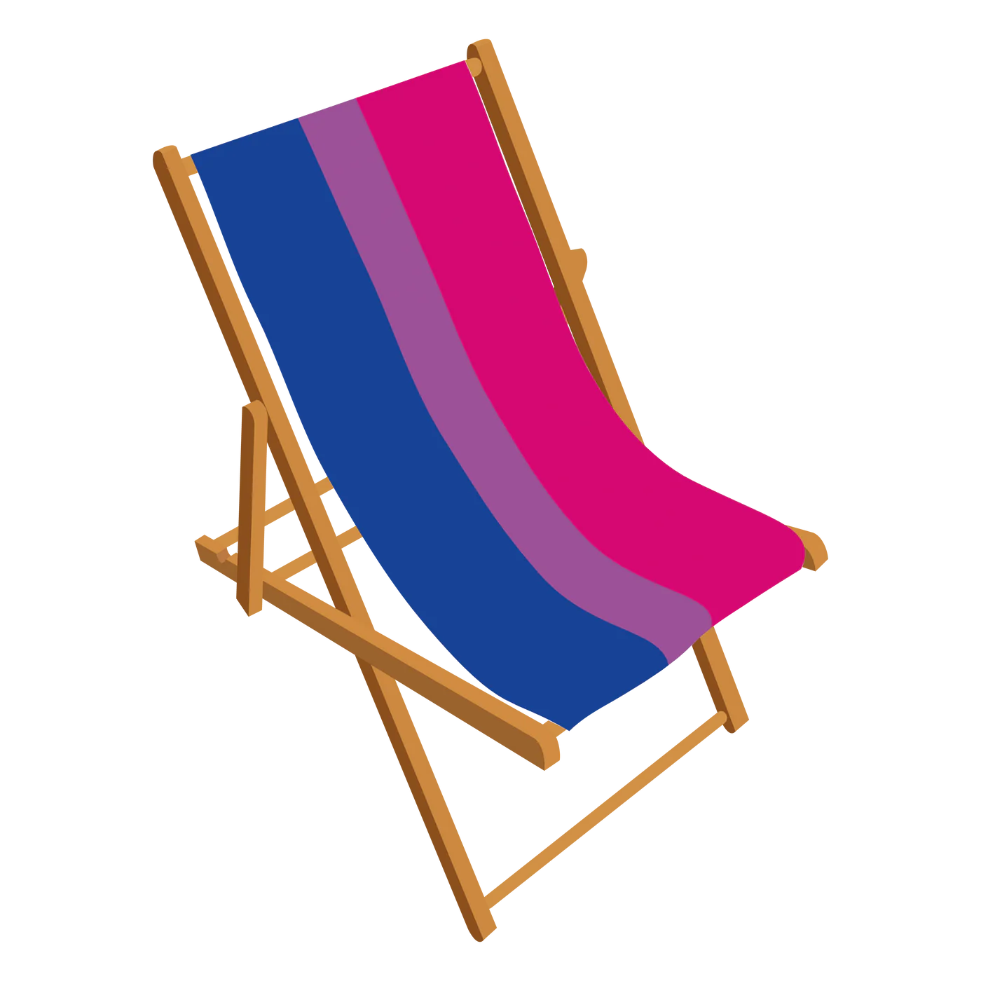 Bisexual Pride Deckchair