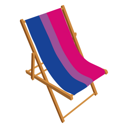 Bisexual Pride Deckchair