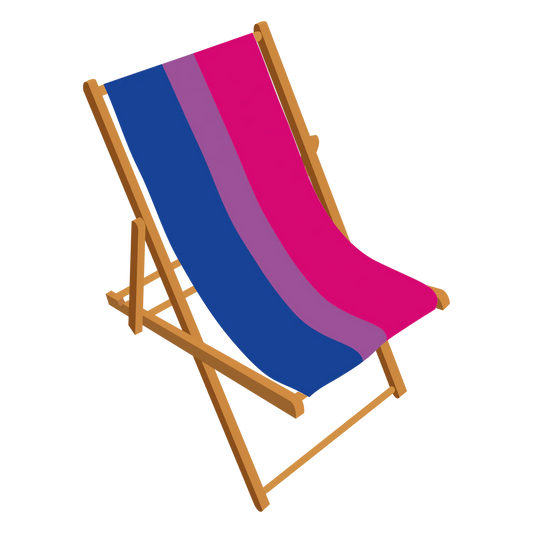 Bisexual Pride Deckchair