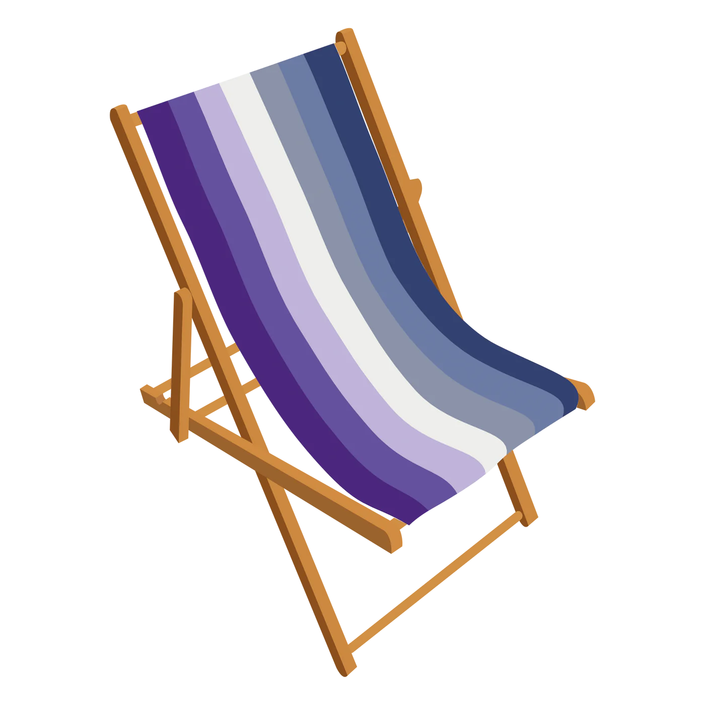 Butch Lesbian Pride Deckchair