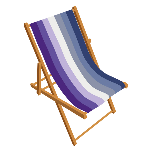 Butch Lesbian Pride Deckchair