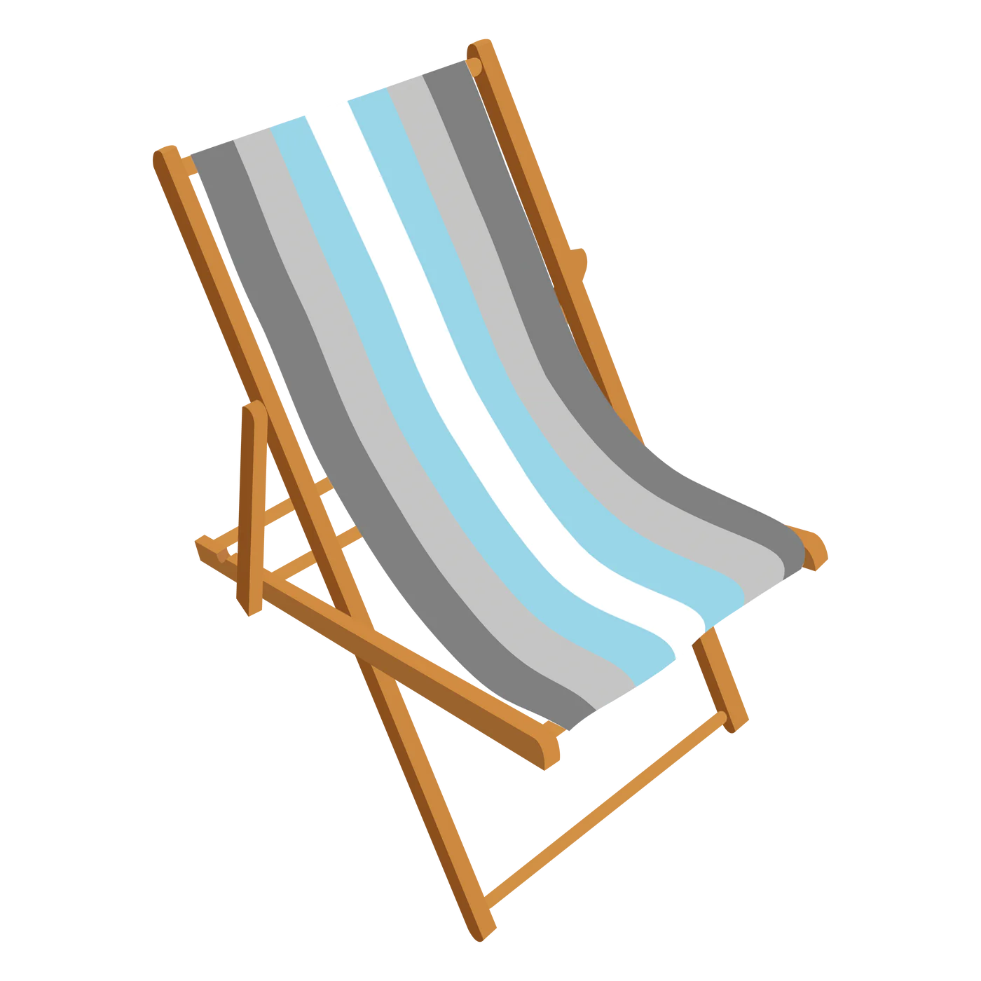 Demiboy pride deckchair