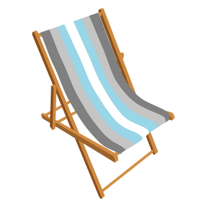 Demiboy pride deckchair