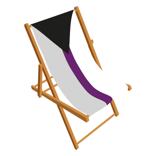 Demisexual Pride deckchair