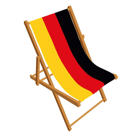 Germany flag deckchair