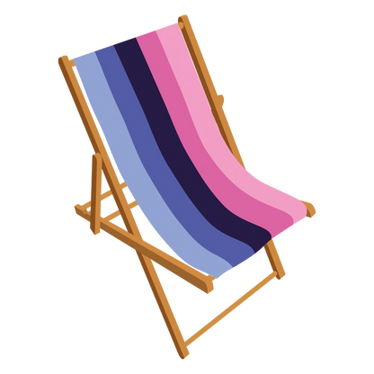 Omnisexual Pride deckchair