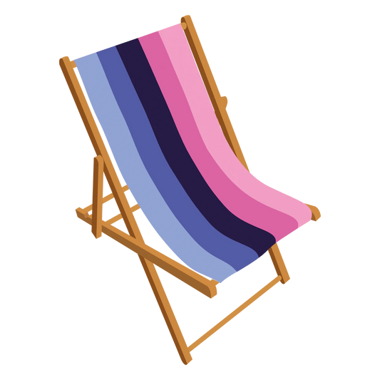 Omnisexual Pride deckchair