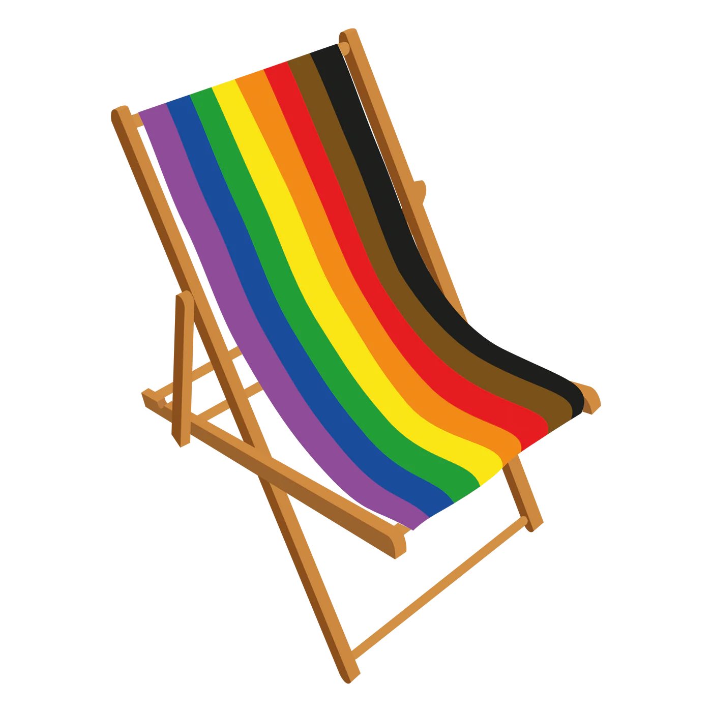 Philadelphia Pride deckchair