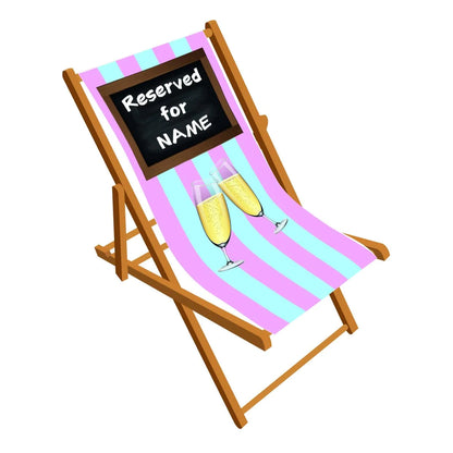 Reserved deckchair